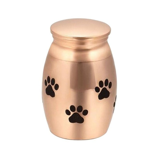 Pet Cremation Urns Stainless Steel Ash urns Memorial Container Dog Cat Perfect Resting Place Storage Holder Pet Supplies C42