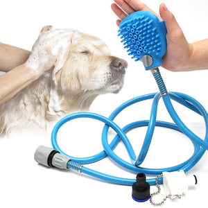 Pet Bathing Tool Dog Brush Pet Shower Sprayer For dogs Pet Dog Bath Brush Puppy Dog Shower Gloves Sprayer Scrubber 1.5M/2.5M