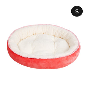Soft Plush Sleeping Bed House For Small Medium Big Dogs Cats Pet Dog Cat Bed Mat Winter Warm Puppy Nest Cushion