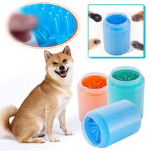 Load image into Gallery viewer, 2019 New Dog Paw Cleaner Cup Soft Silicone Combs Pet Foot Washer Cup Paw Clean Brush Quickly Wash Dirty Cat Foot Cleaning Bucket
